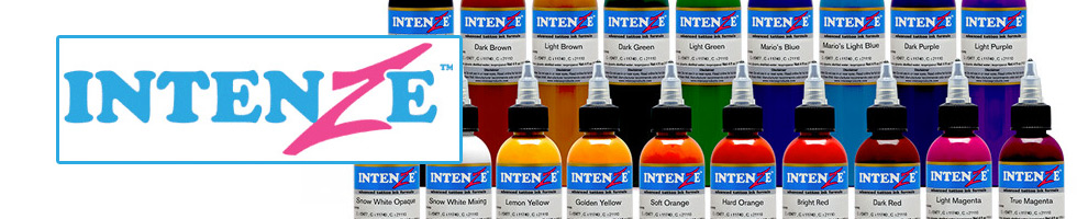 Intenze Tattoo Ink from Joker Tattoo Supply!  Get Your Intenze Ink Delivered Fast & Accurate!