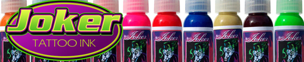 Joker Tattoo Ink from Joker Tattoo Supply!  Get Your Joker Ink Delivered Fast & Accurate!