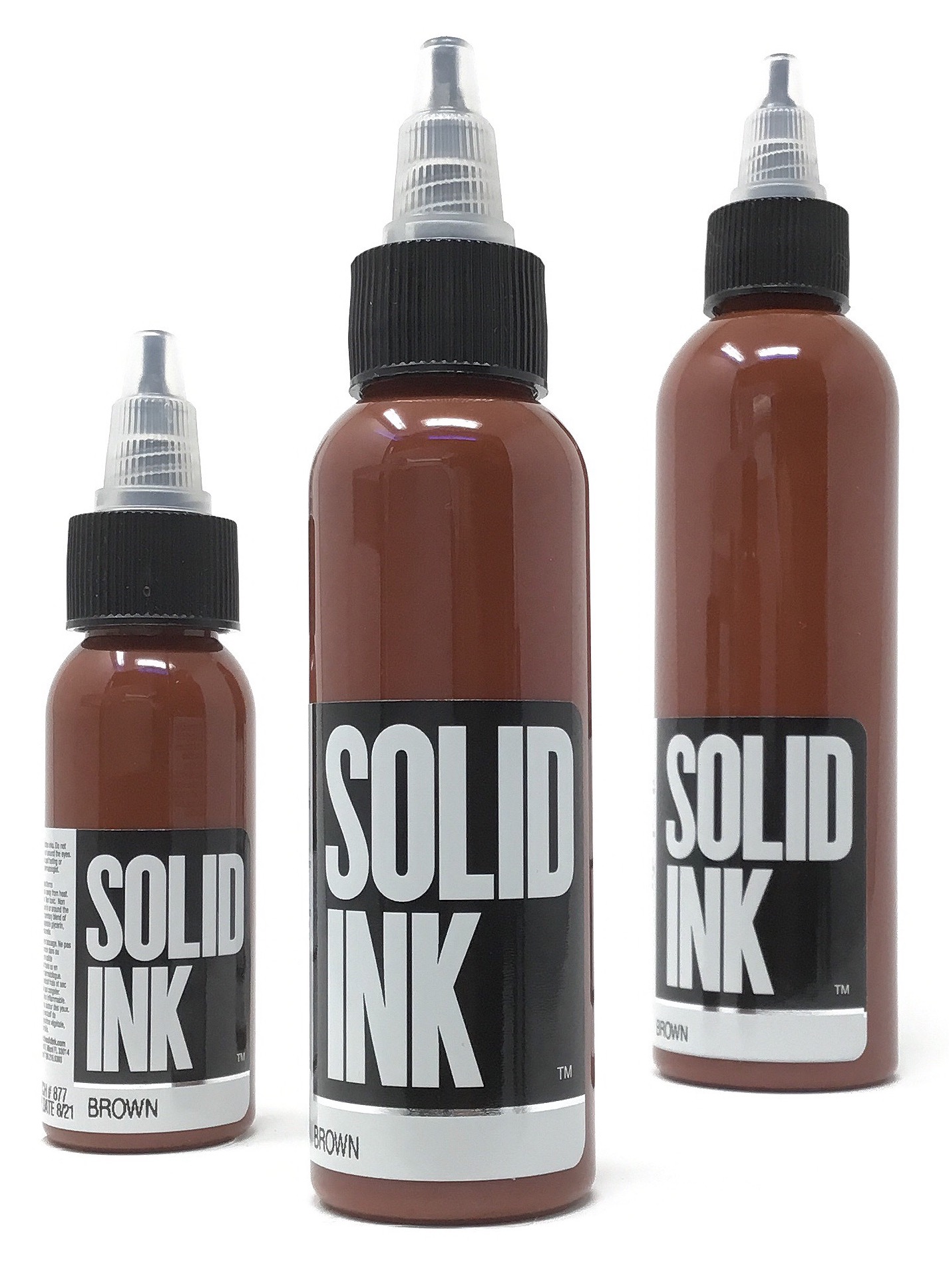Solid Tattoo Ink Brown