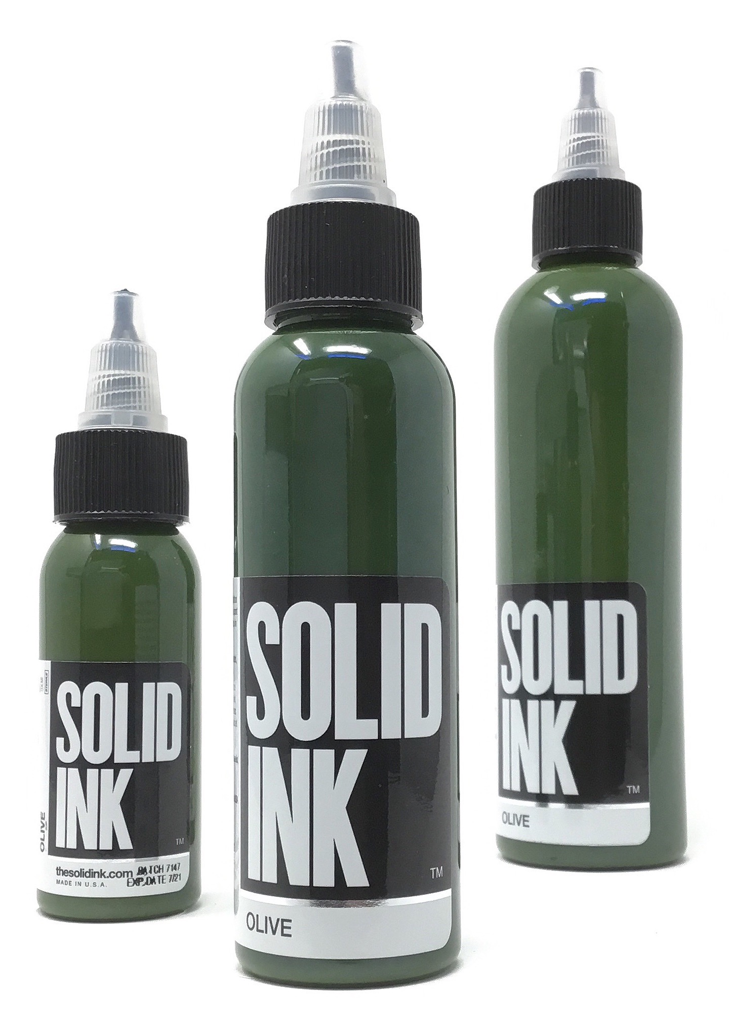 Solid Tattoo Ink Olive