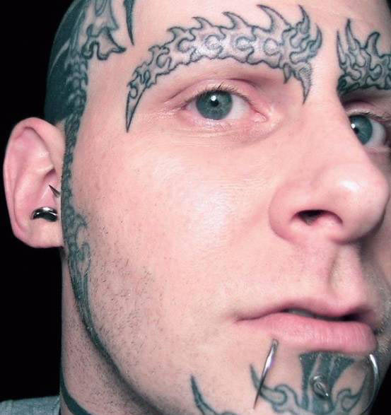 There is, and should be much fear of getting a face tattoo.