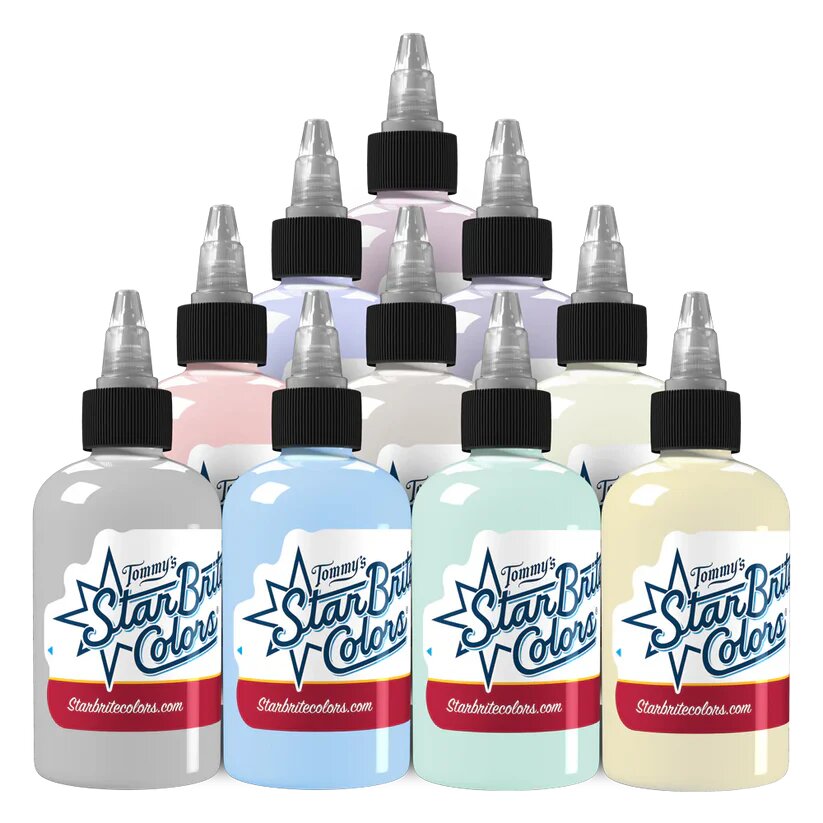 StarBrite Tattoo Ink Soft Pastel Set StarBrite Tattoo Ink Soft Pastel Set