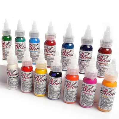 12 Color Ink Set – Bloodline Tattoo Ink Direct