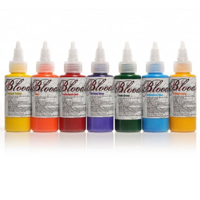 Bloodline Tattoo Ink 7 Color Primary Set SkinCandy 7 Color Primary Tattoo  Ink Set [7_Color_Primary_Kit_SCBL], $84.00, Joker Tattoo Supply