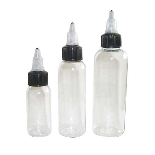 Empty Tattoo Ink Bottles with Twist Caps - Click Image to Close