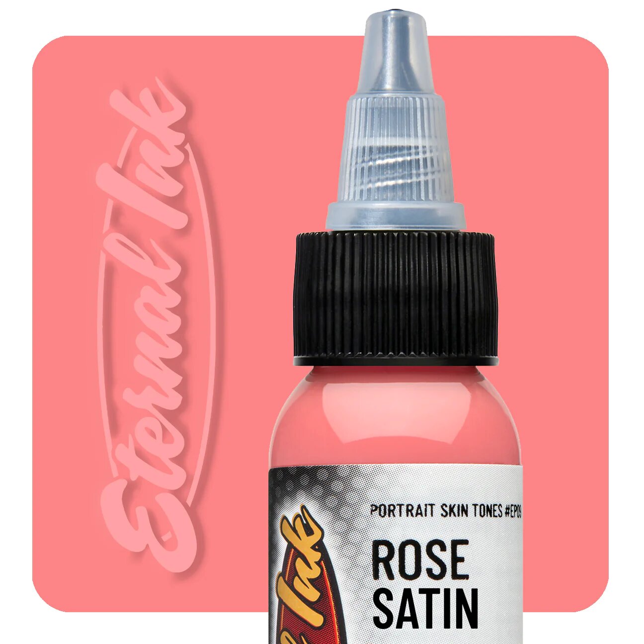 Eternal Tattoo Ink Rose Satin