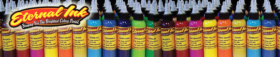 Eternal Tattoo Ink at Joker Tattoo Supply!  Get Your Eternal Ink Delivered Fast & Accurate!