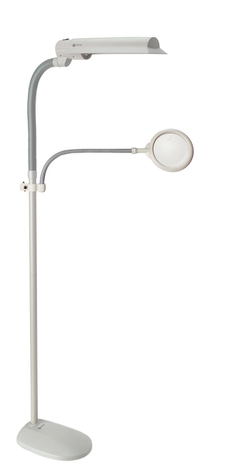 Tattoo Shop Mobile Floor Lamp with Magnifier : Tattoo 