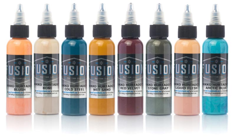 Fusion Tattoo Ink Nikko Hurtado Set Fusion Tattoo Ink Nikko Hurtado Set