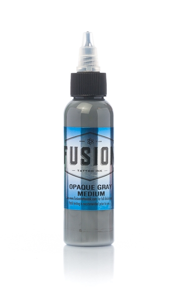 Fusion Tattoo Ink Opaque Gray Medium Fusion Tattoo Ink Opaque Gray Medium
