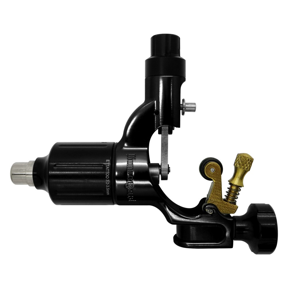 Hummingbird Rotary Tattoo Machine V2 in Black