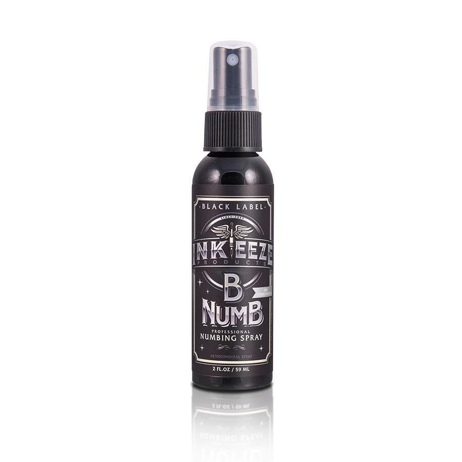 Inkeeze B Numb Spray Black Label 2oz