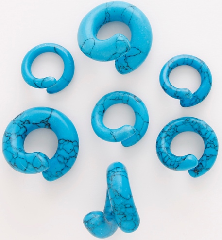 Turquoise Stone Twist Talons