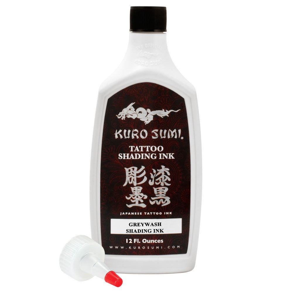 Kuro Sumi Graywash Tattoo Ink - 12oz.