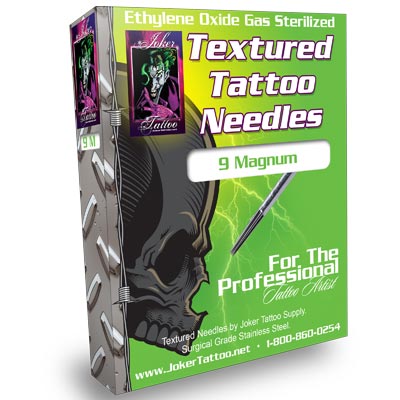 Textured Tattoo Needles 9 M
