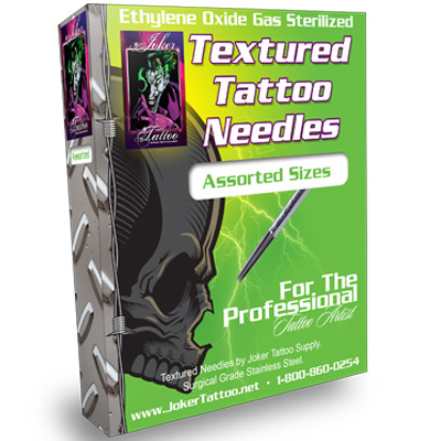 Textured Tattoo Needles Assorted Sizes