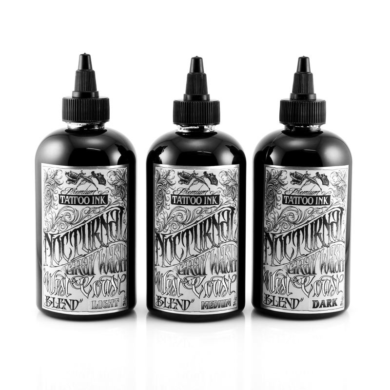 Nocturnal Tattoo Ink 3 Bottle Set