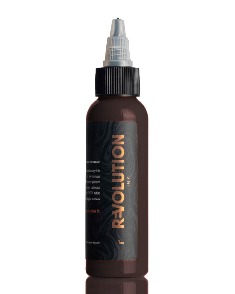 Revolution Tattoo Ink Dark Brown