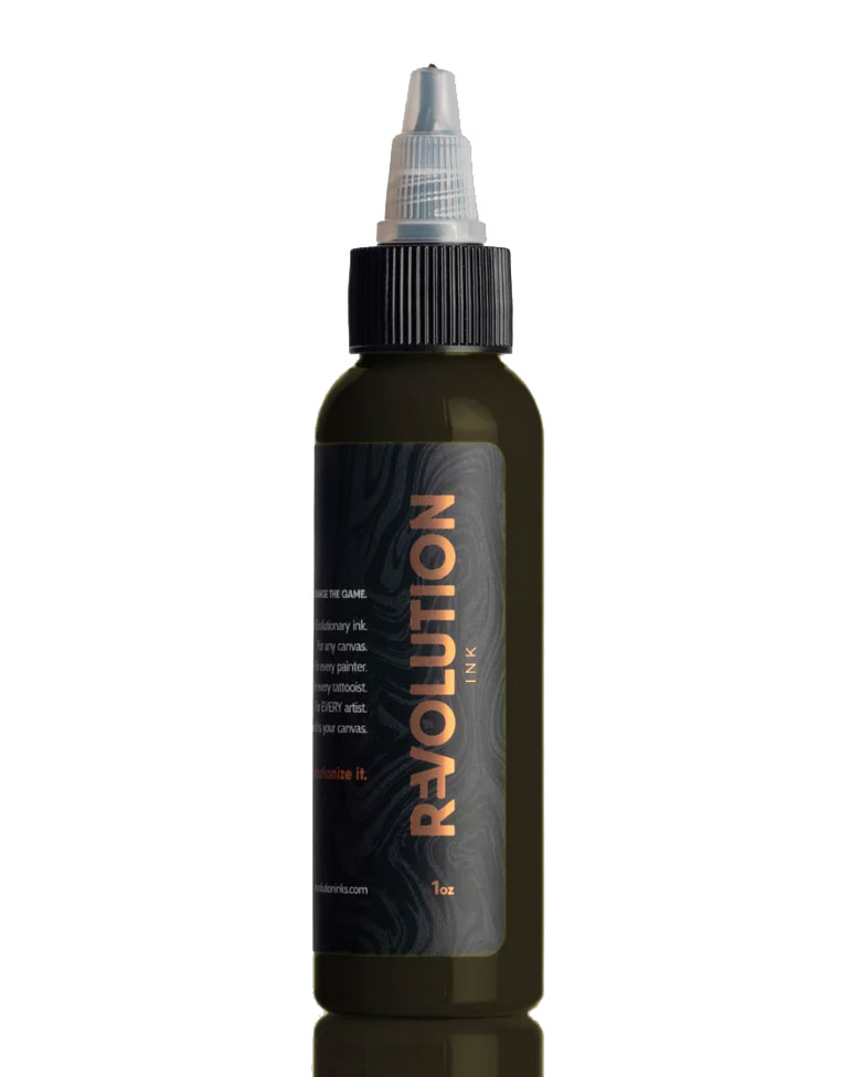 Revolution Tattoo Ink Dark Olive