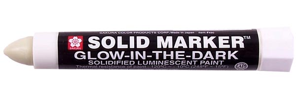 Solid Marker Glow-in-the-Dark
