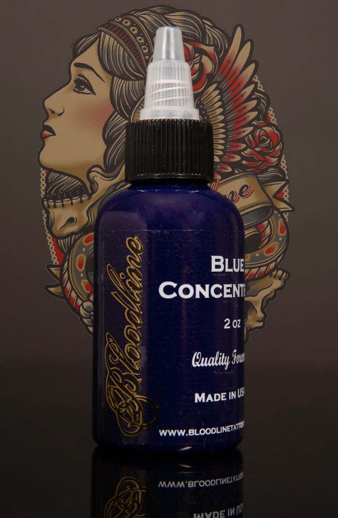 Bloodline Tattoo Ink Blue Concentrate