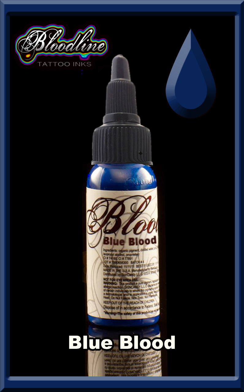 Bloodline Blue Blood Tattoo Ink Bloodline Blue Blood Tattoo Ink