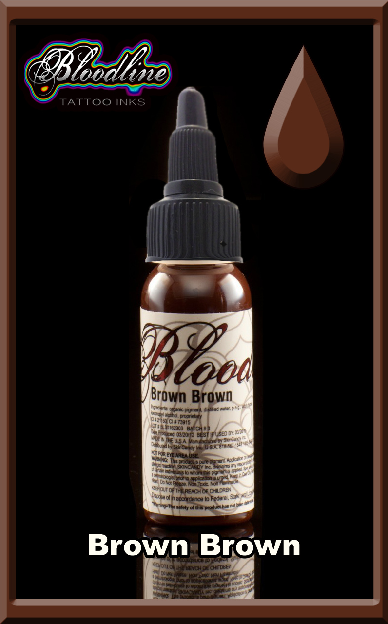 Bloodline Tattoo Ink Brown Brown Bloodline Tattoo Ink Brown Brown