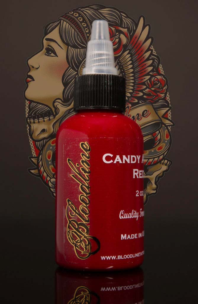 Bloodline Tattoo Ink Candy Apple Red