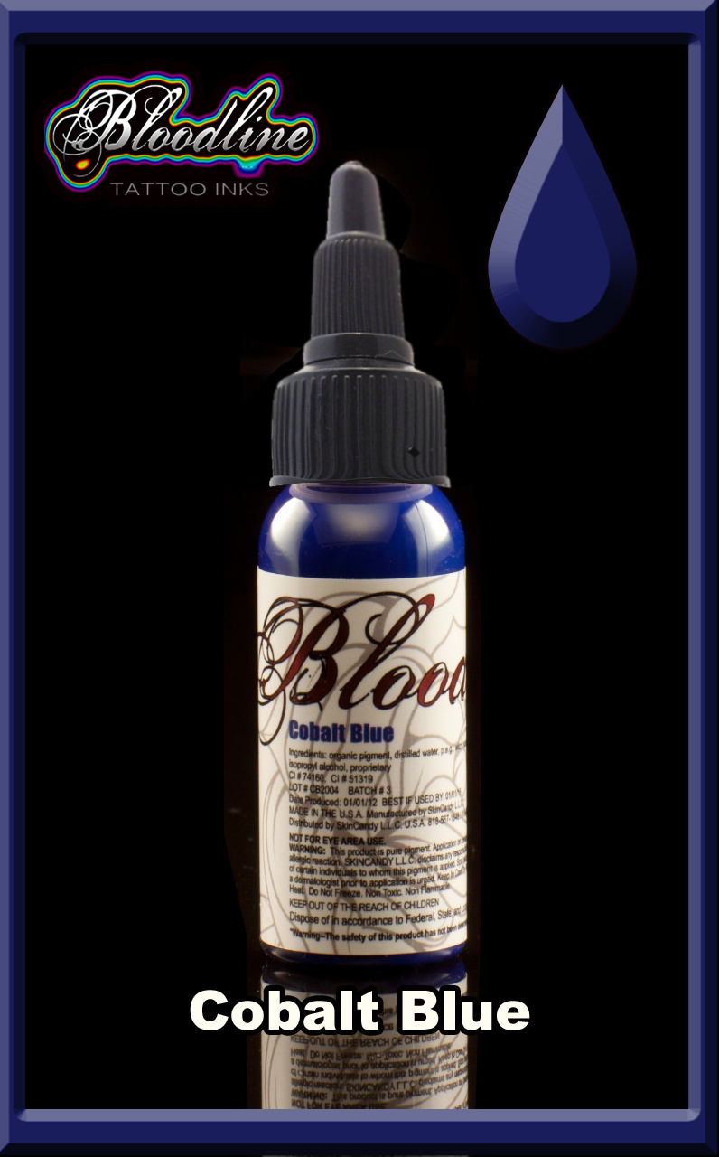 Bloodline Tattoo Ink Cobalt Bloodline Tattoo Ink Cobalt