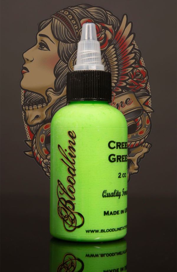 Bloodline Tattoo Ink Creem Green