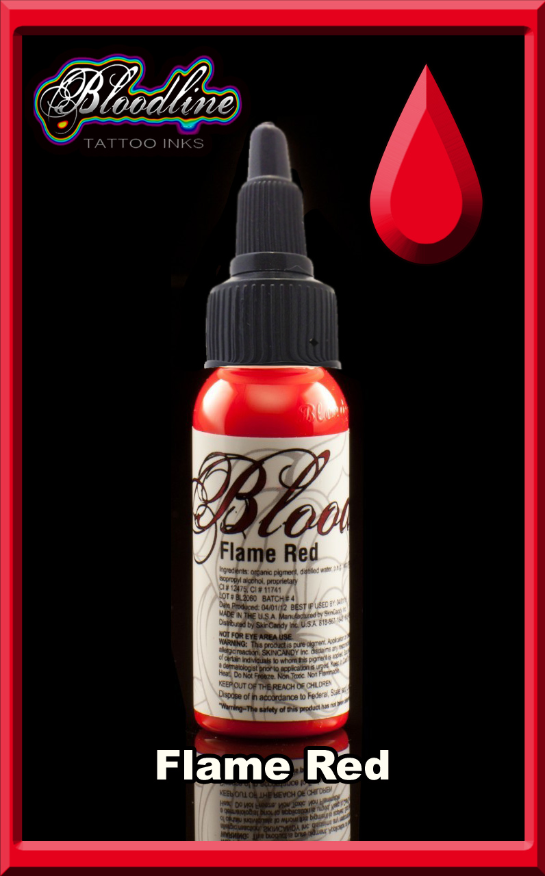 Bloodline Tattoo Ink Flame Red Bloodline Tattoo Ink Flame Red