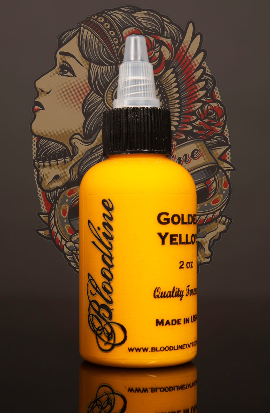 Bloodline Tattoo Ink Golden Yellow