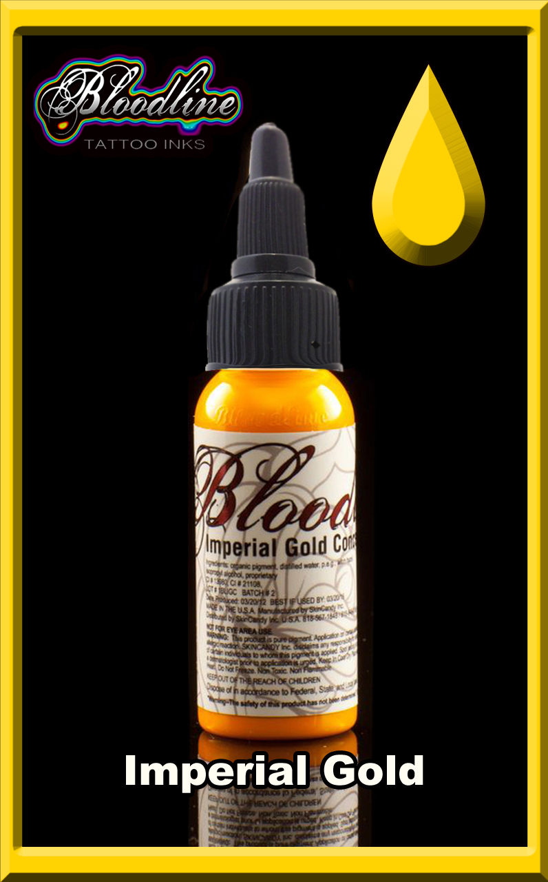 Bloodline Tattoo Ink Imperial Gold Bloodline Tattoo Ink Imperial Gold