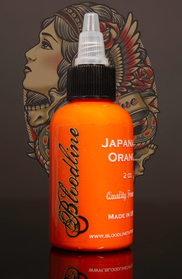 Bloodline Tattoo Ink Japanese Orange