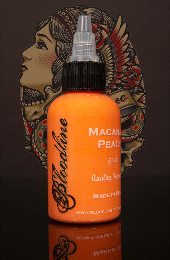 Bloodline Tattoo Ink Macanau Peach Pastel