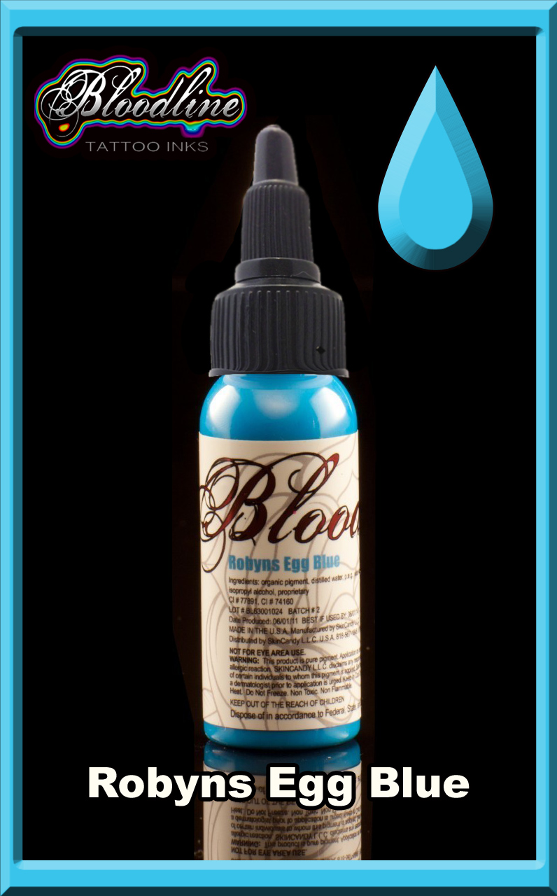 Bloodline Tattoo Ink Robyn's Egg Blue Bloodline Tattoo Ink Robyn's Egg Blue