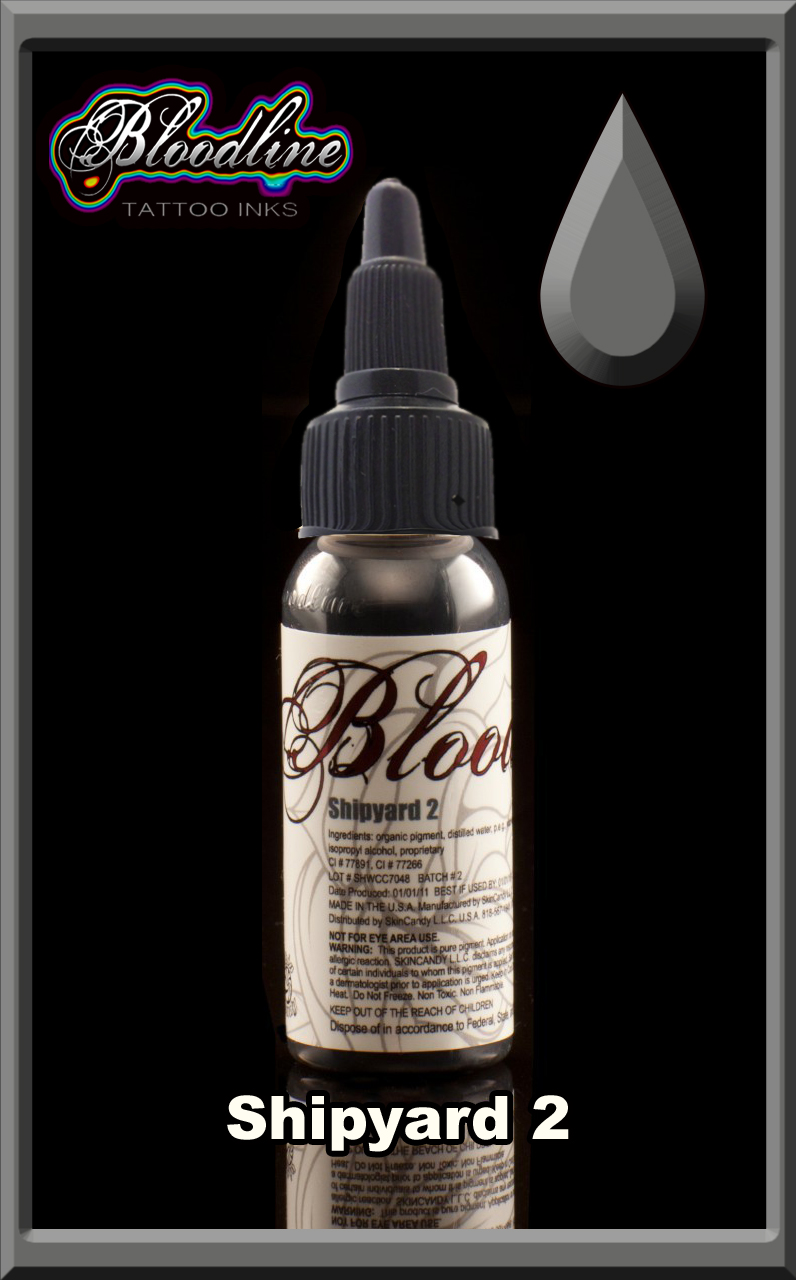 Bloodline Tattoo Ink Shipyard II Medium Grey Bloodline Tattoo Ink Shipyard II Medium Grey