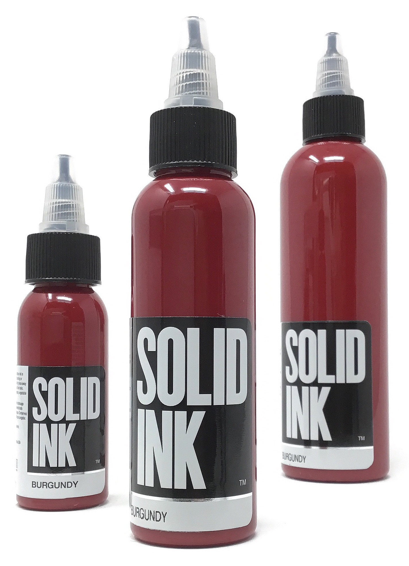 Solid Tattoo Ink Burgundy