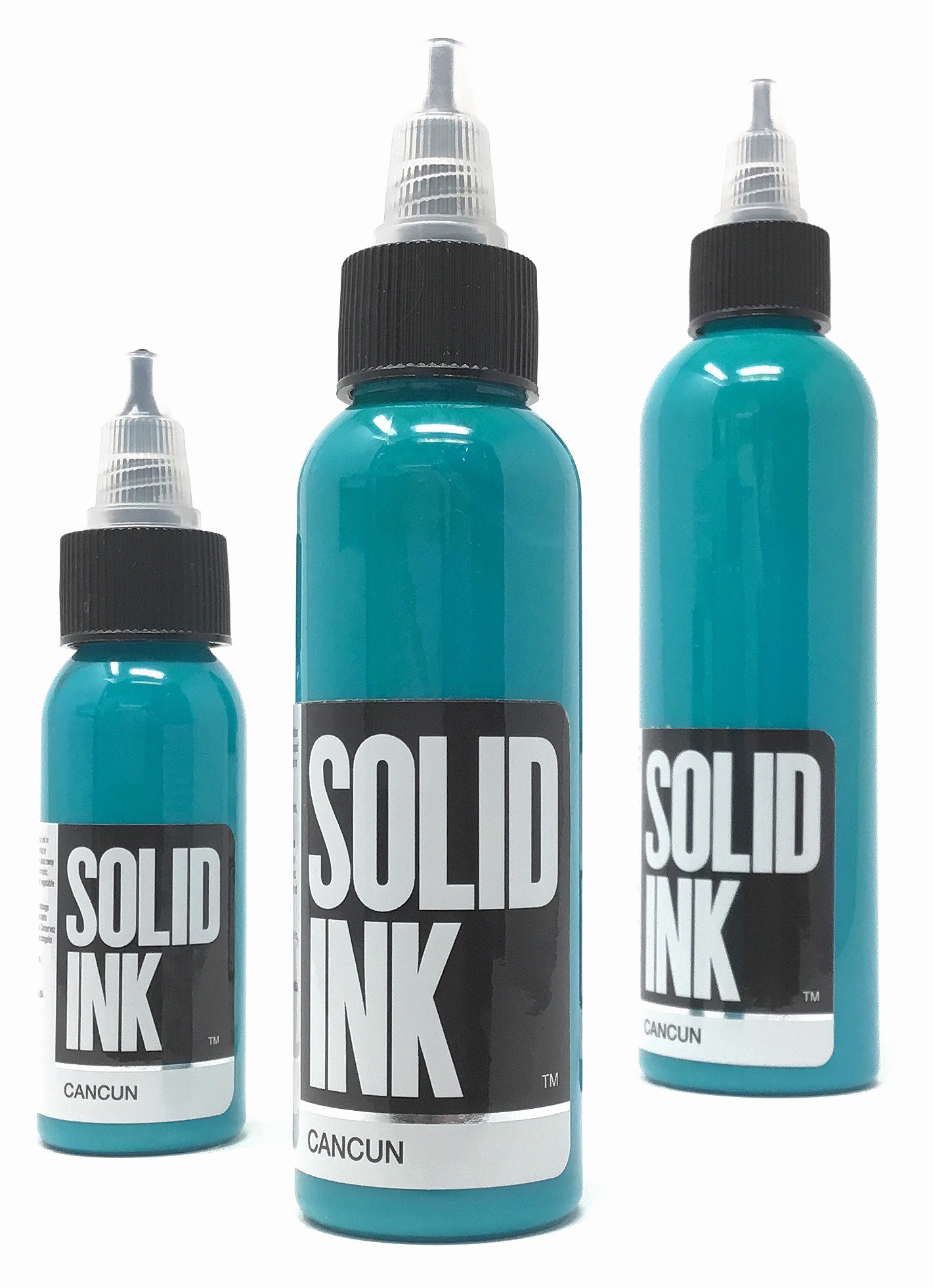 Solid Tattoo Ink Cancun Blue