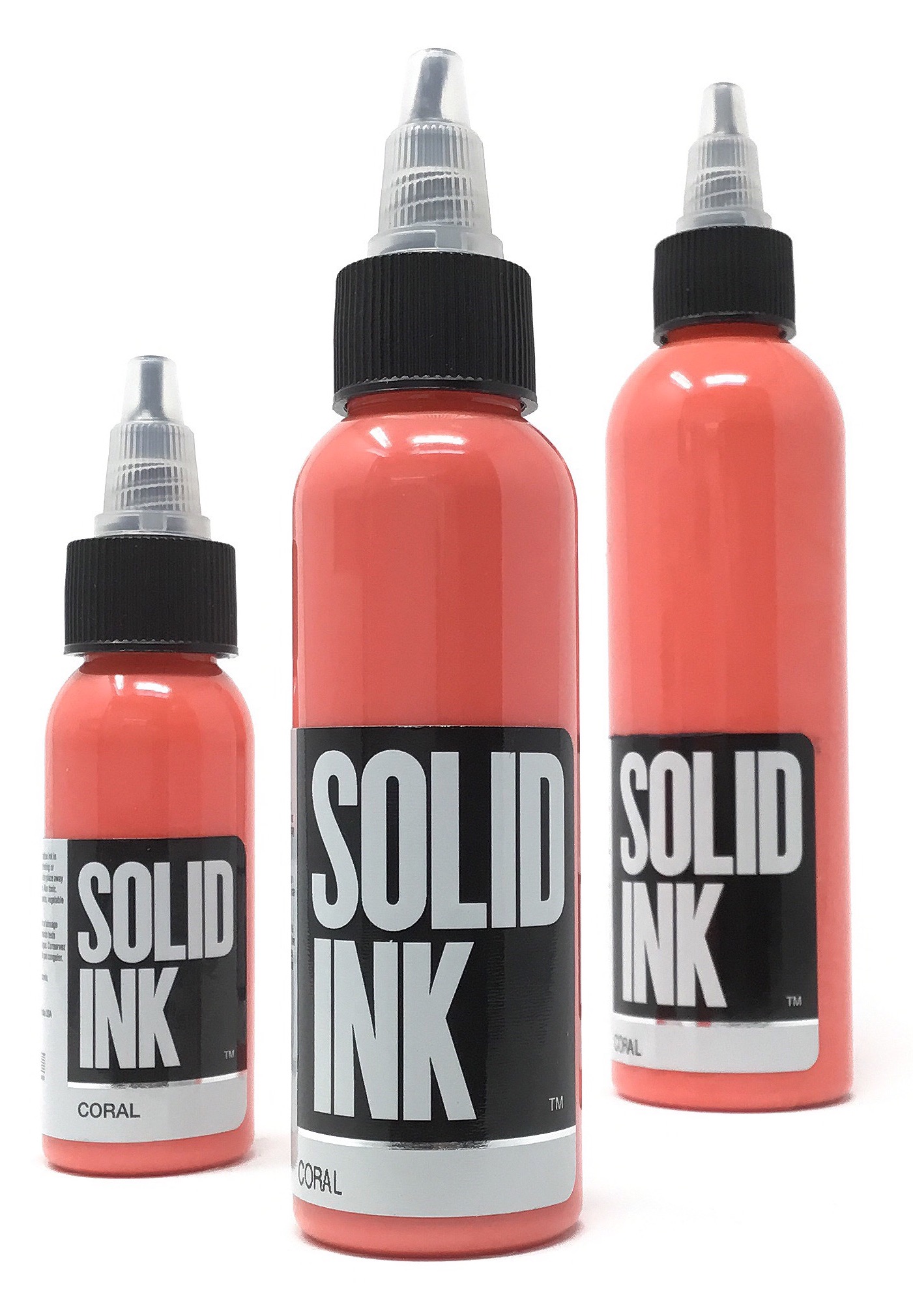 Solid Tattoo Ink Coral