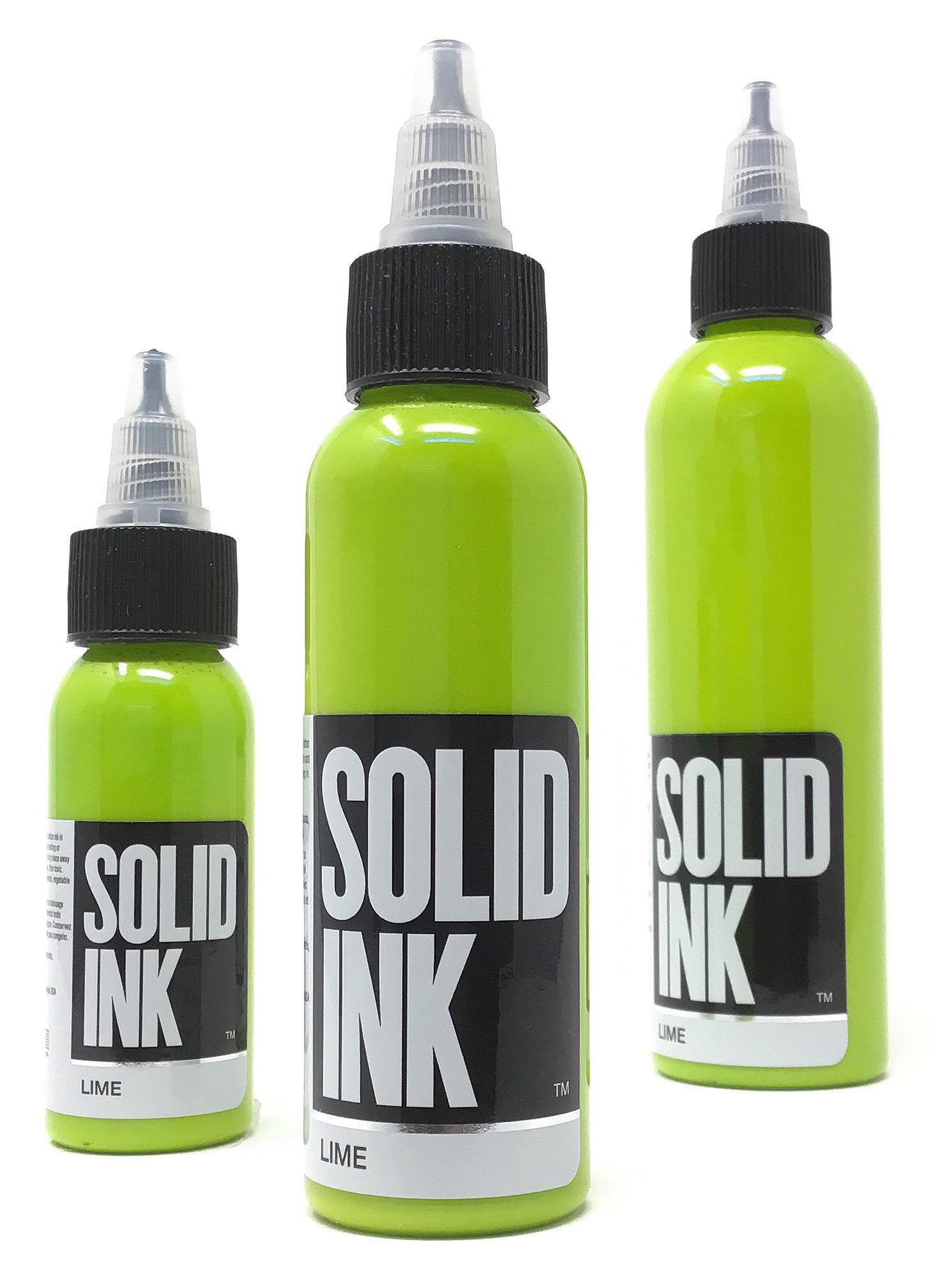 Solid Tattoo Ink Lime Green