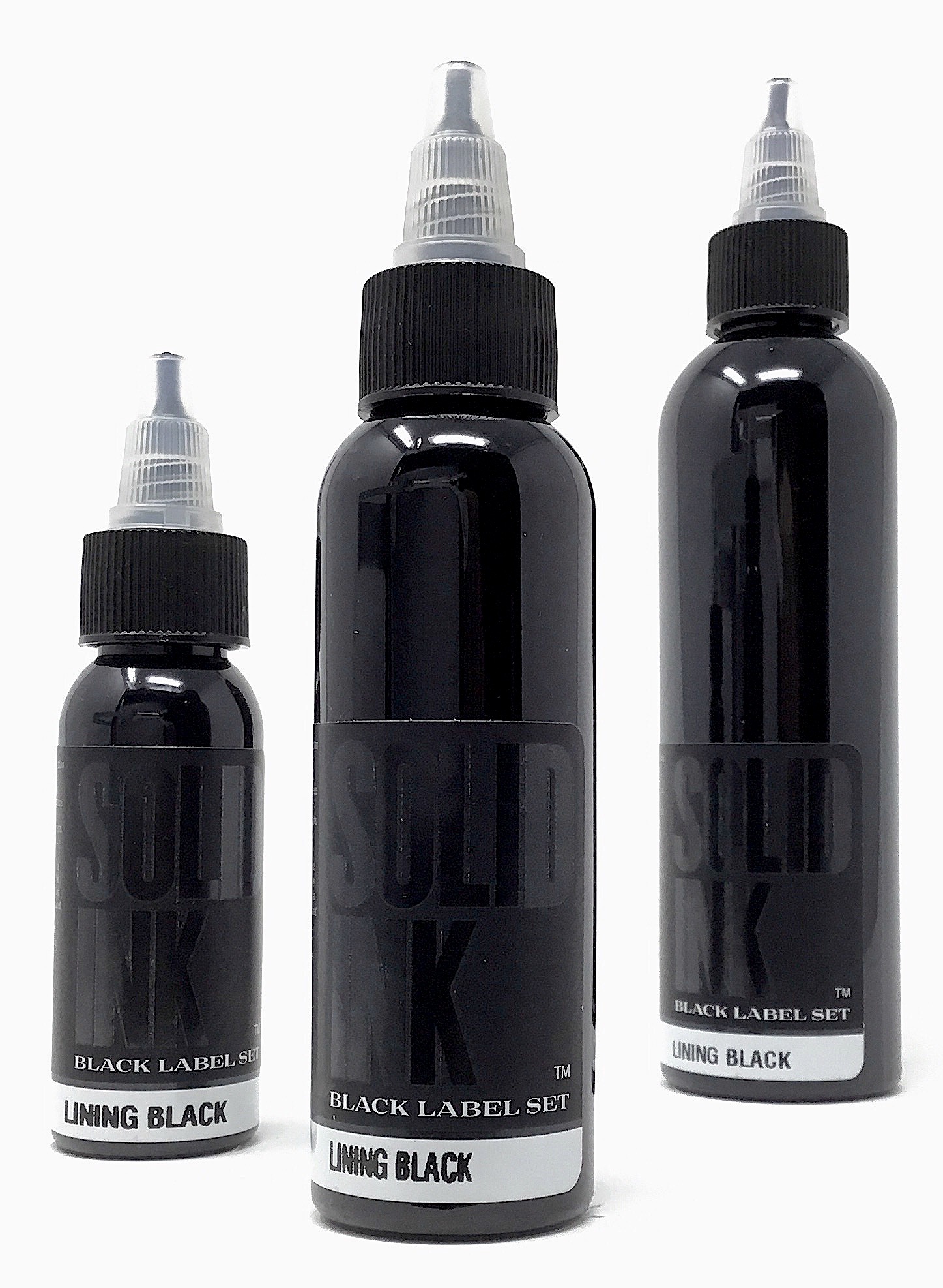 Solid Ink  Black Label 4 Bottle Grey Wash Set 1oz Bottles TattooINC Pty  Ltd