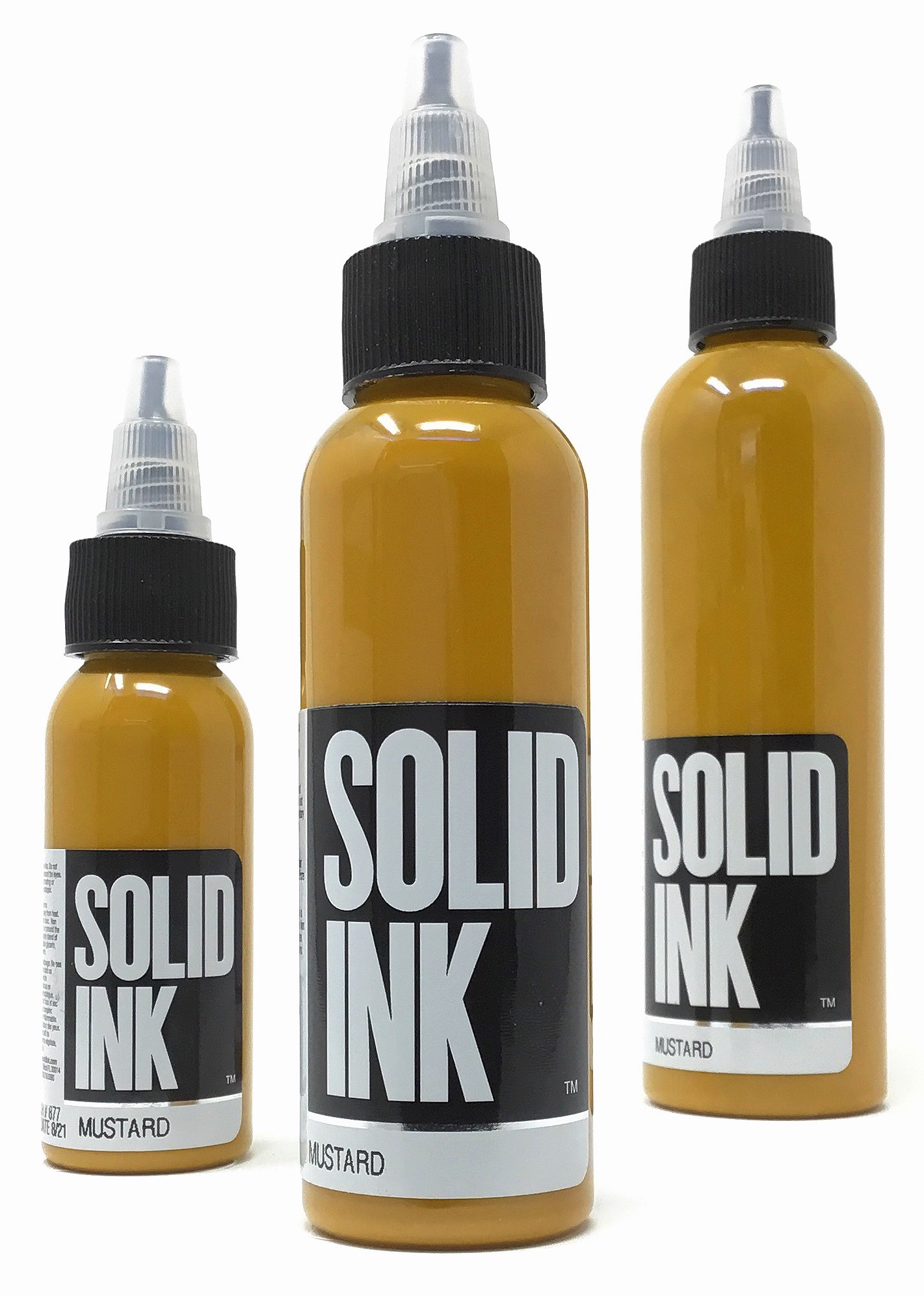 Solid Tattoo Ink Mustard