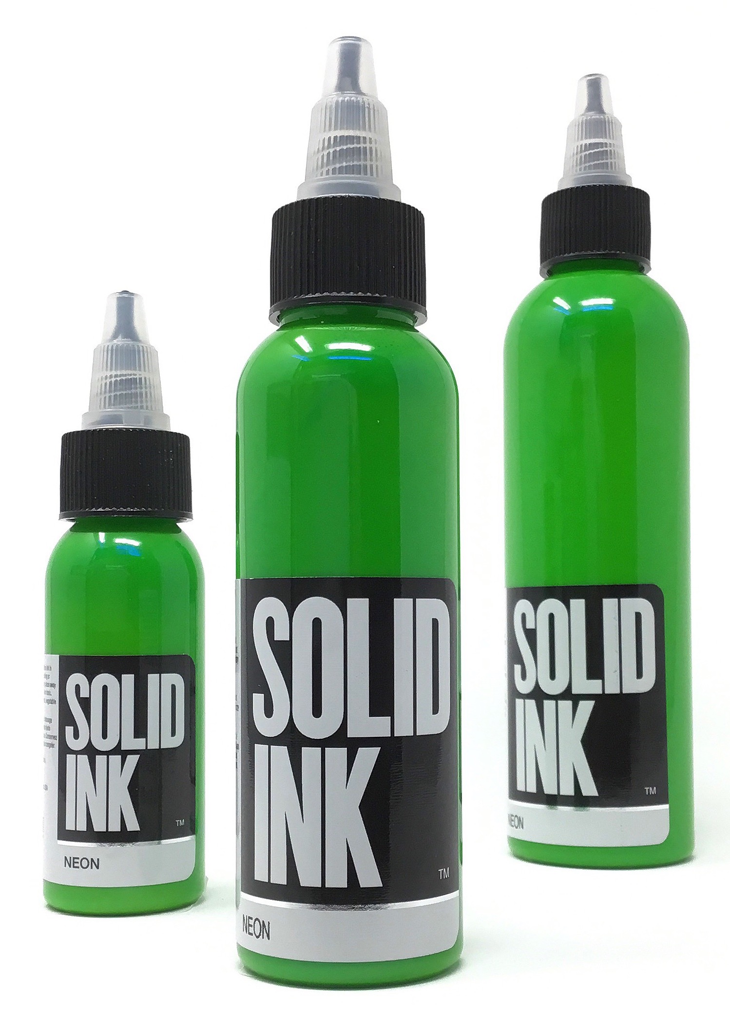 Solid Tattoo Ink Neon Green