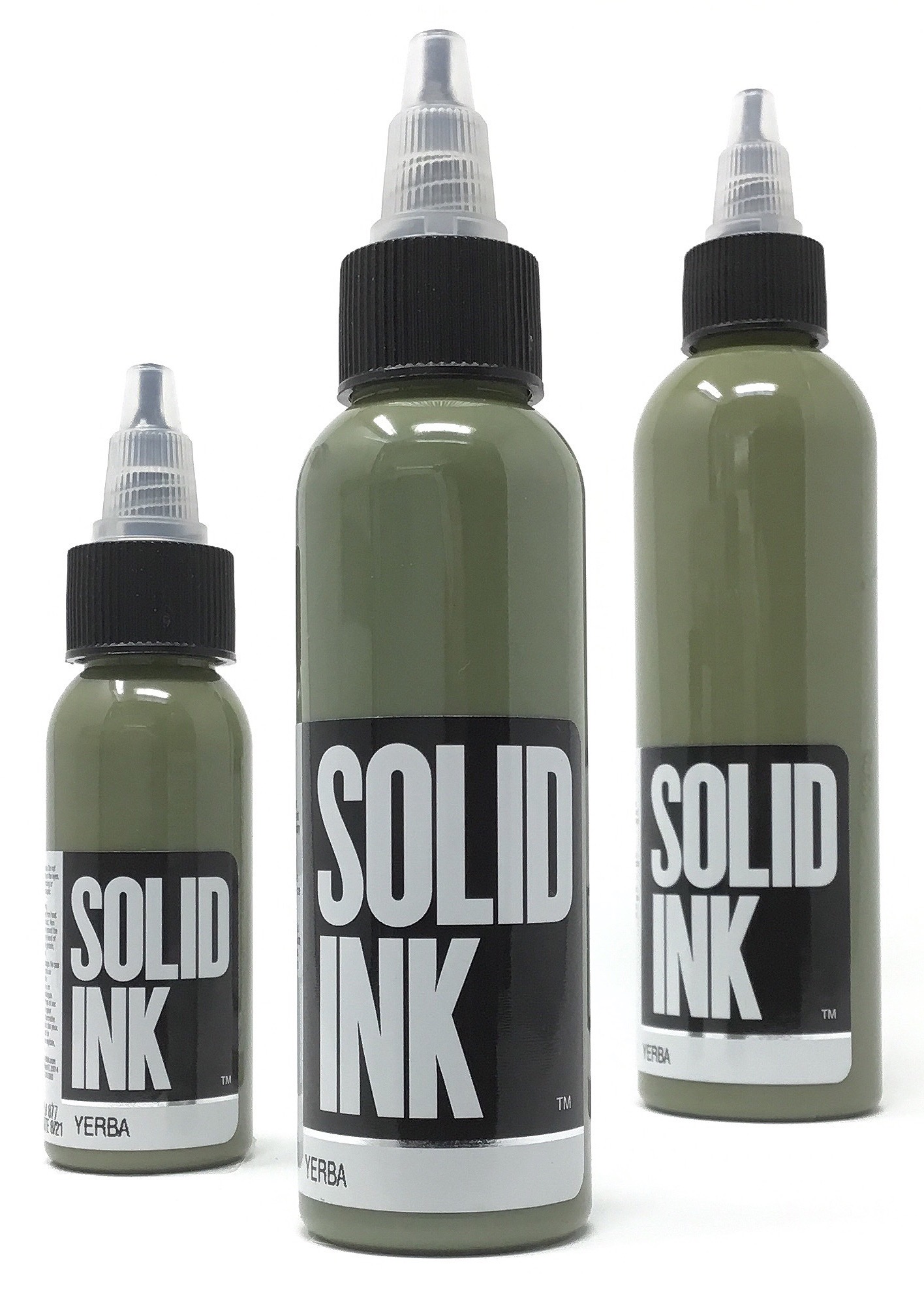 Solid Tattoo Ink Yerba