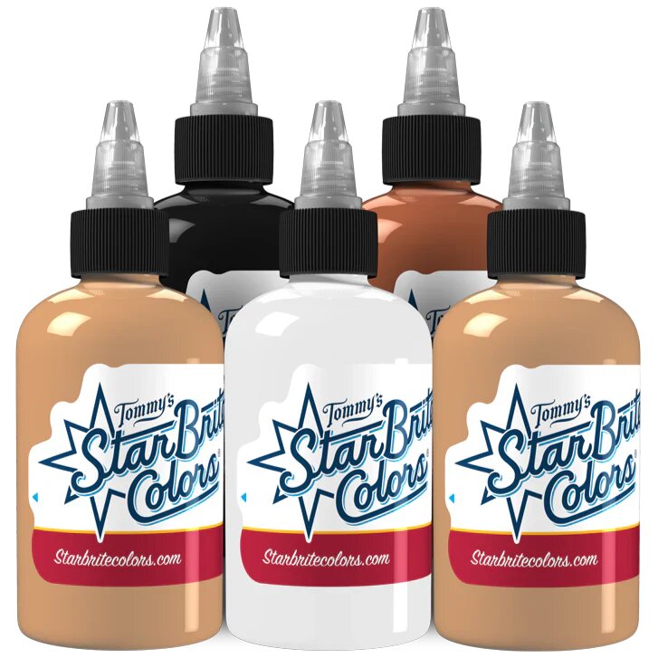 StarBrite Tattoo Ink Skintone Set StarBrite Tattoo Ink Skintone Set