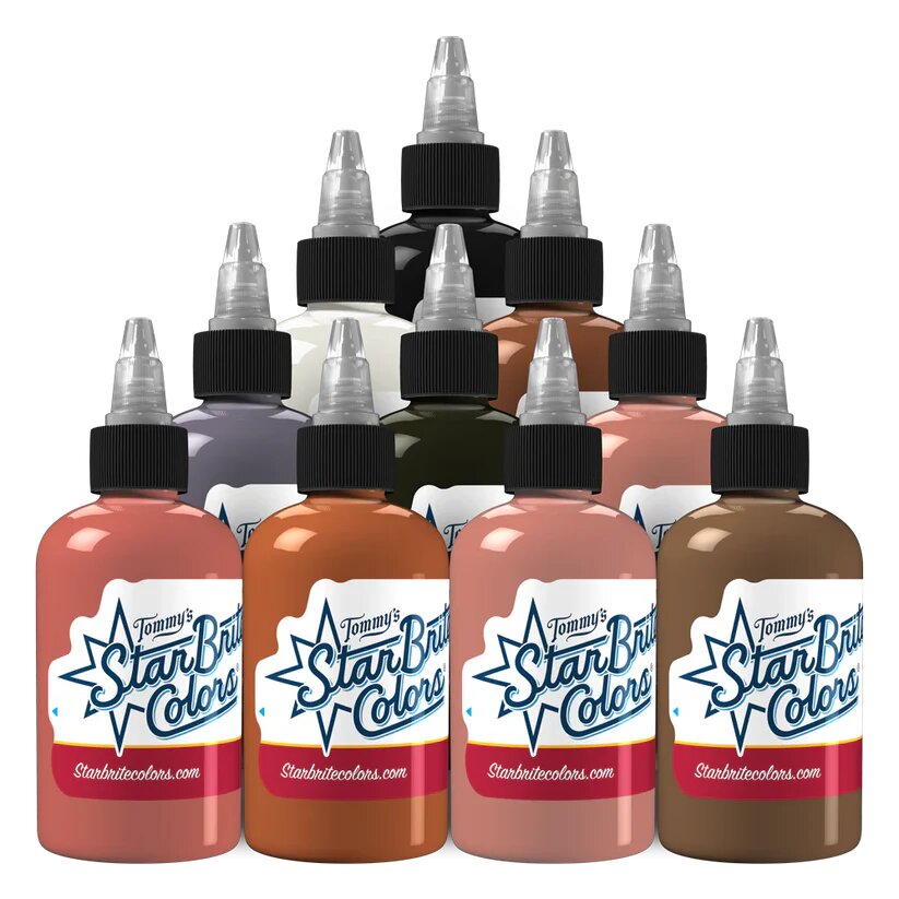 StarBrite Tattoo Ink Earthtone Series Set StarBrite Tattoo Ink Earthtone Series Set