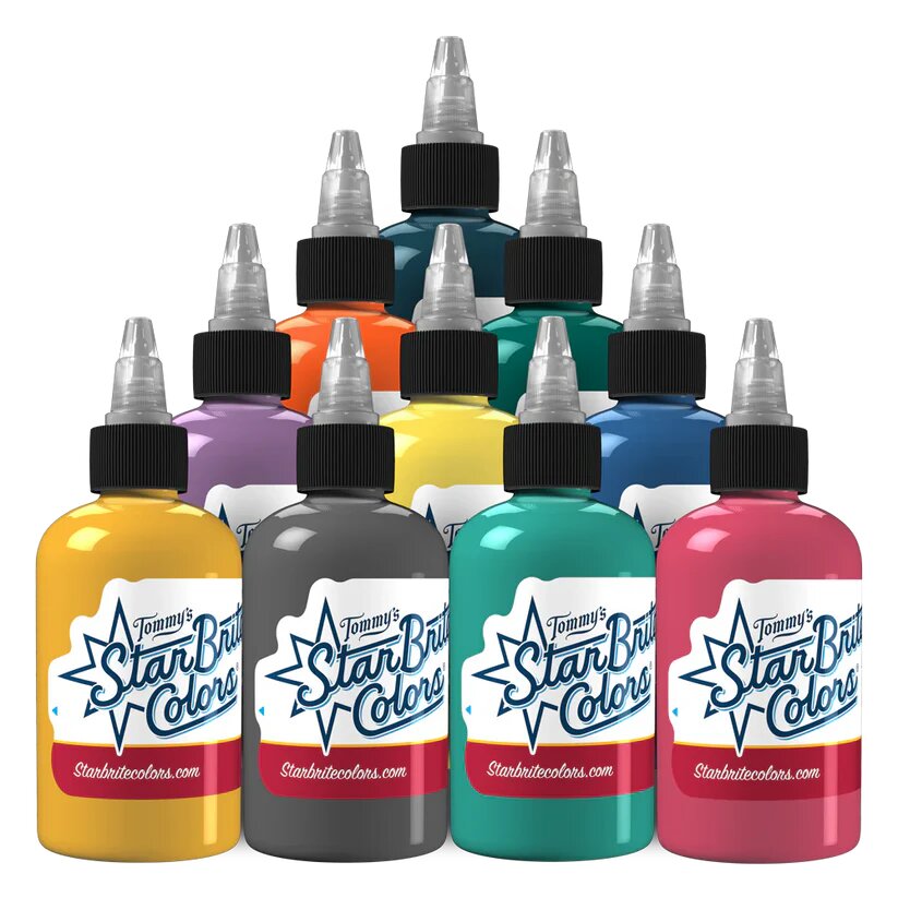 StarBrite Tattoo Ink Floral Series Set StarBrite Tattoo Ink Floral Series Set