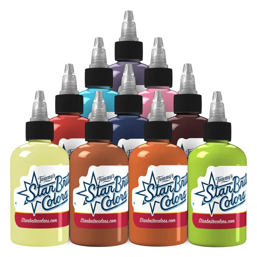 StarBrite Tattoo Ink Kirt Silver Series Set StarBrite Tattoo Ink Kirt Silver Series Set