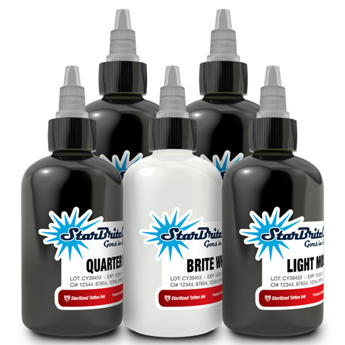 Starbright Inks - Primary Color Set Tattoo Inks Online